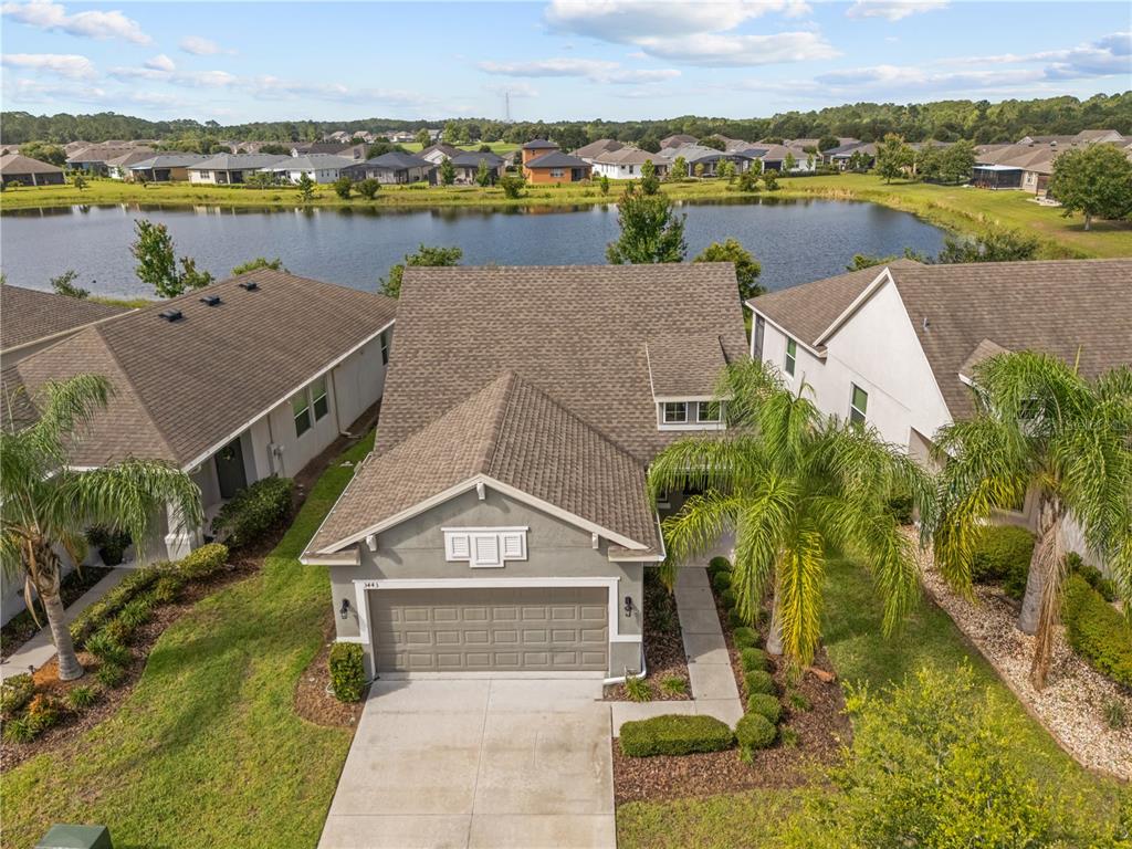 Harmony FL | Lakeview home for sale 55+ gated golf community